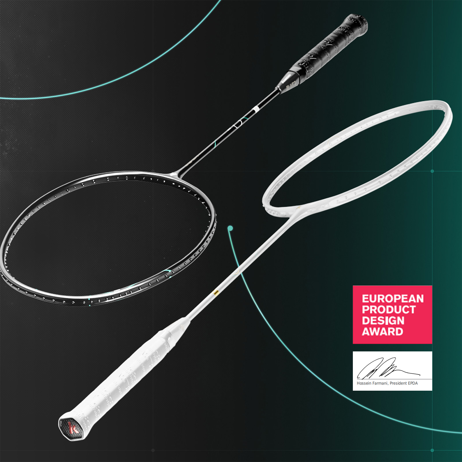 Badminton Yonex Nanoflare - كاواساكي مضرب كرة الريشة المسافر غالاكسي