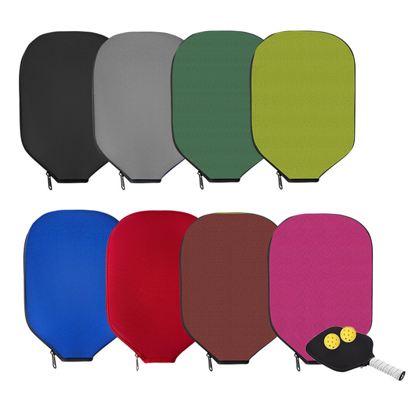 Racket Cover Bag - غطاء مضرب بيكلبول من النيوبرين بسحاب،