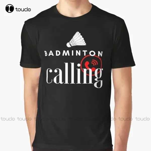 قميص تي شيرت رجالي جديد بتصميم - مراجعة Badminton Is Calling وسعره