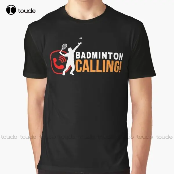 جديد الريشة الدعوة الجرافيك تي - مراجعة Badminton Is Calling وسعره