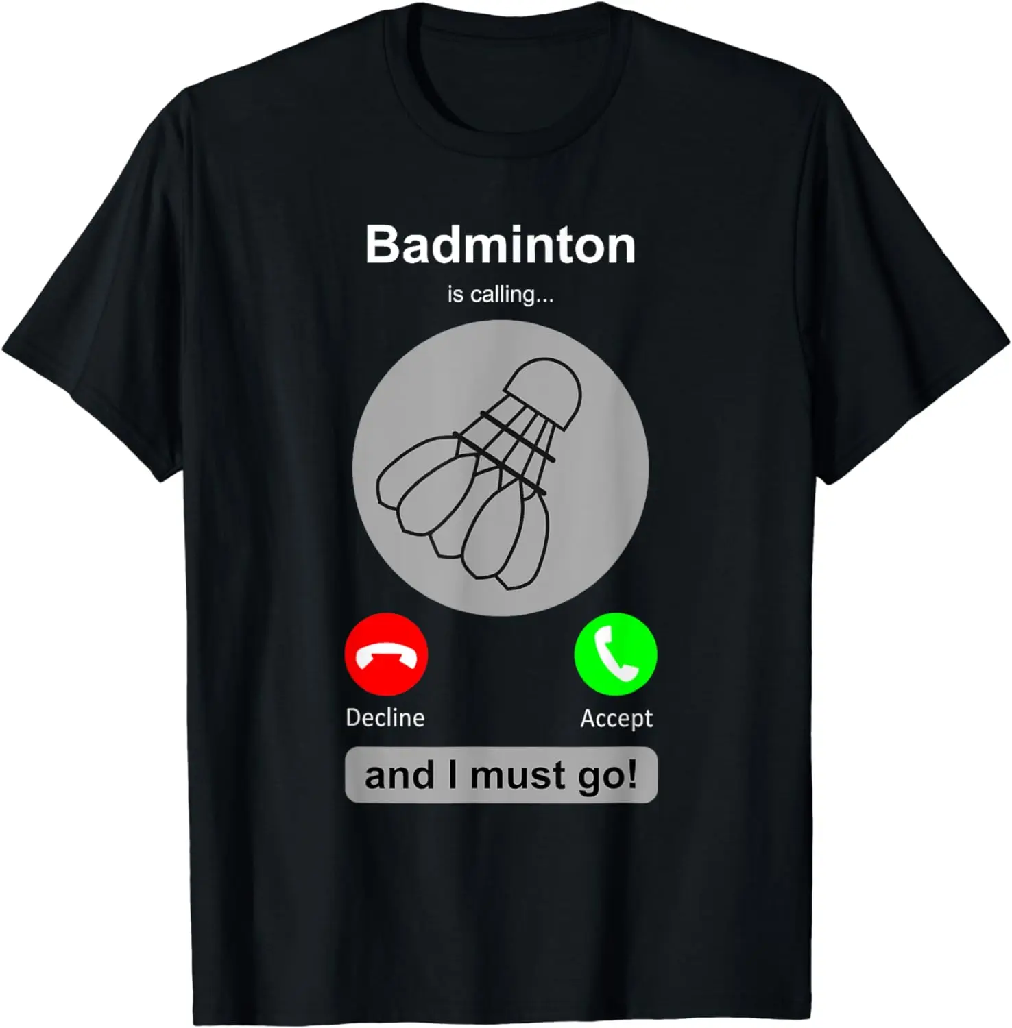 قميص بادمنتون مضحك، تي شيرت بع - مراجعة Badminton Is Calling وسعره