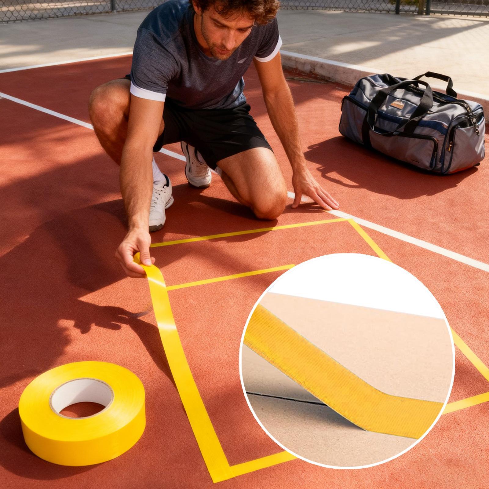 شريط كرة البيسبول 0.16 × 164 ق - مراجعة Badminton Court وسعره