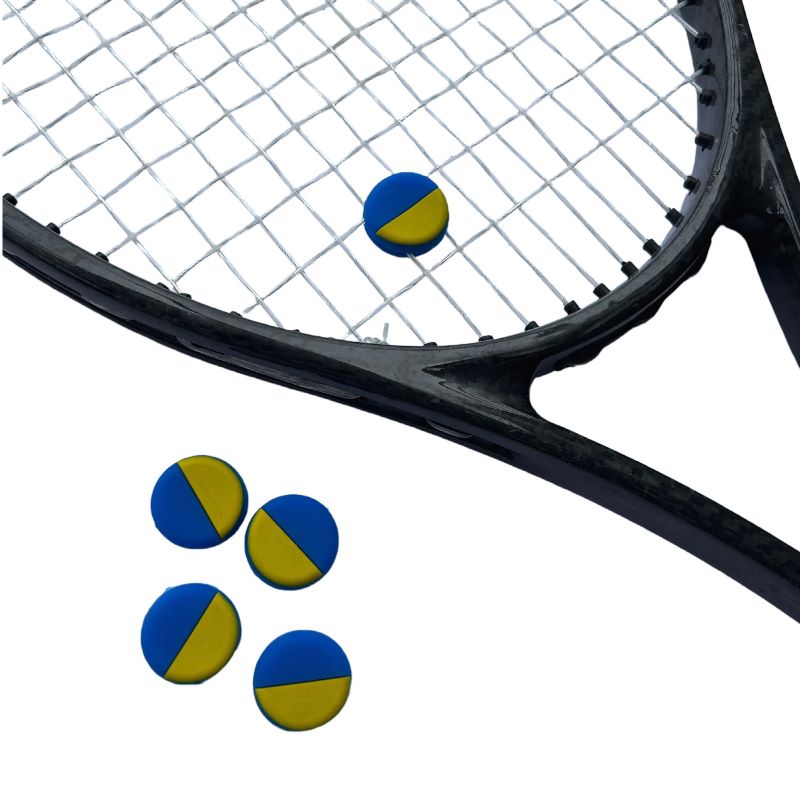 4 قطعة/الوحدة أوكرانيا العلم ا - مراجعة Racket Vibration Dampener وسعره